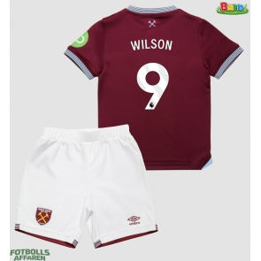 West Ham United Callum Wilson #9 Hemmaställ Barn 2025-26 Kortärmad (+ Korta byxor)